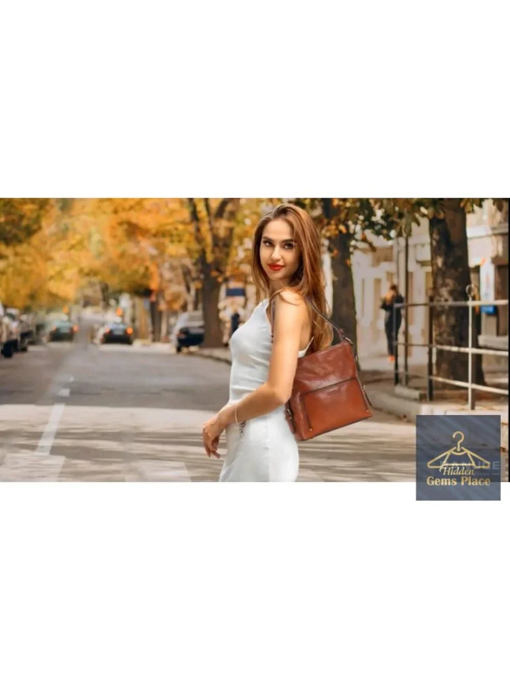 Full Grain Italian Leather Hobo Bag Fits iPad Convertible Crossbody Shoulder Bag